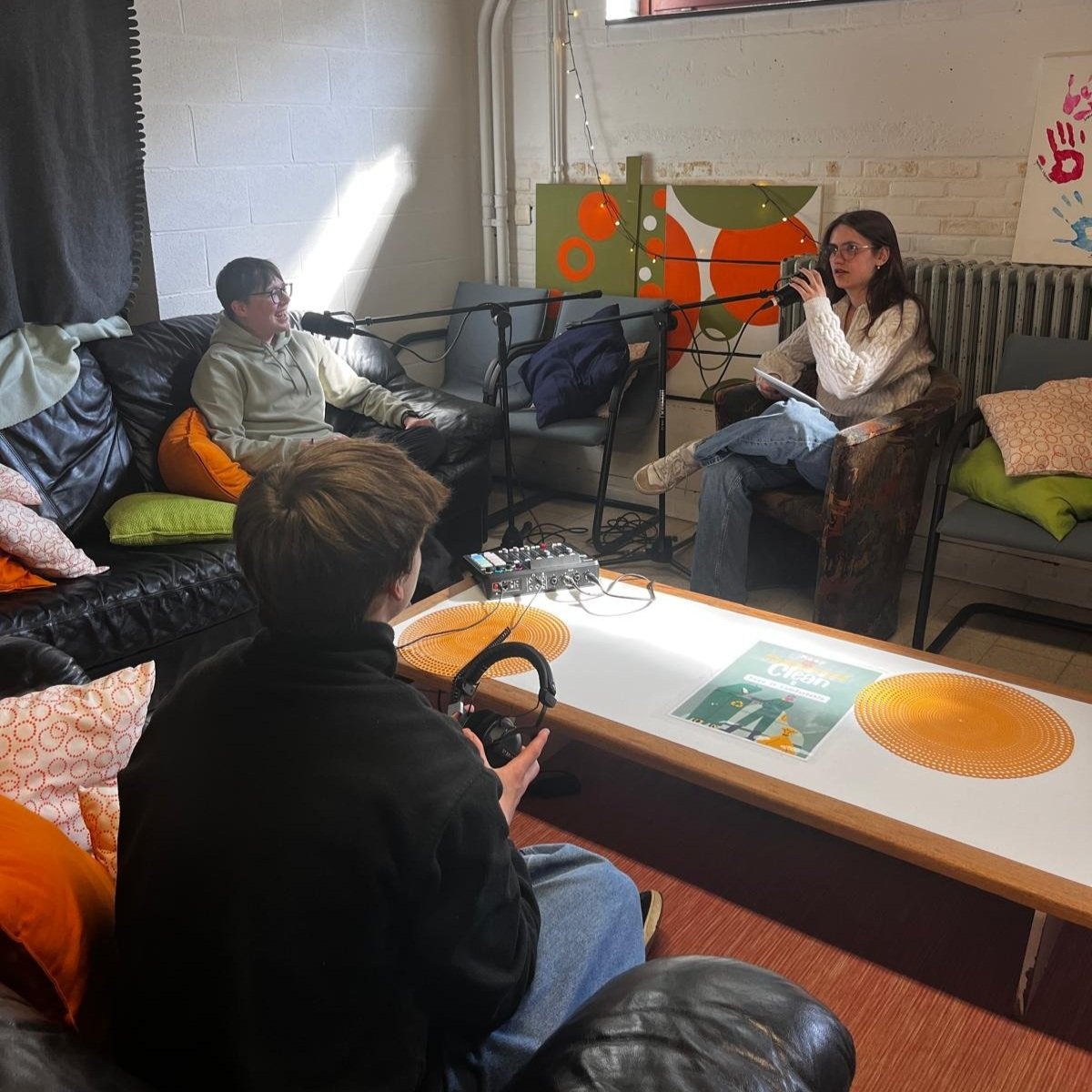 Leerlingen SFC maken eigen podcast voor Erasmus+ project